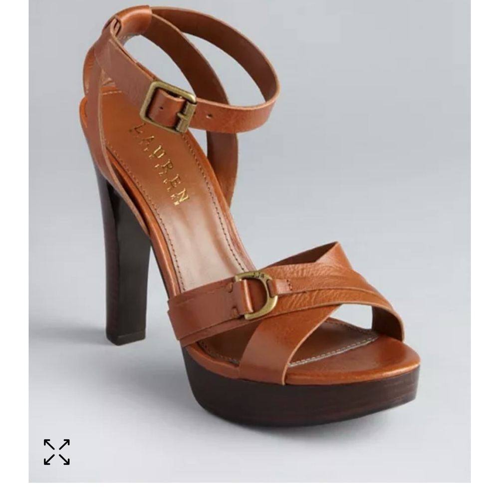 Lauren Ralph Lauren open toe sandals. Sz 6.5